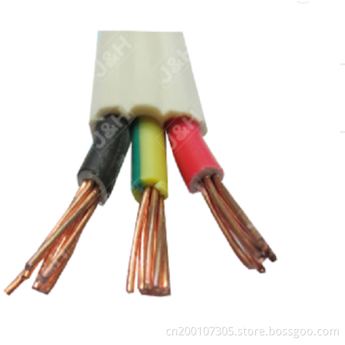 White SAA Flat TPS Cable